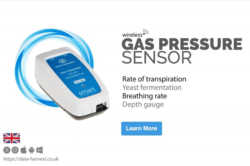 Wireless Differential Gas Pressure Sensor